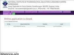 Sites similar to niperarecruitments.in