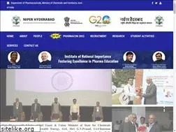 Sites similar to niperhyd.edu.in