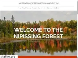 Sites similar to nipissingforest.com