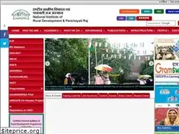 Sites similar to nirdpr.in