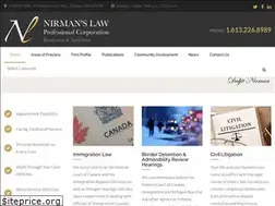 Sites similar to nirmanslaw.com