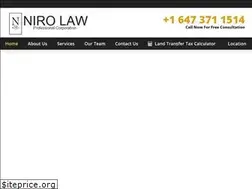 Sites similar to nirolaw.ca
