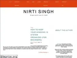 Sites similar to nirtisingh.com