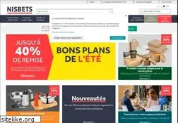 Sites similar to nisbets.fr