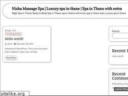 Sites similar to nishamassagespa.in