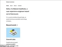 Sites similar to nishantgadihoke.com