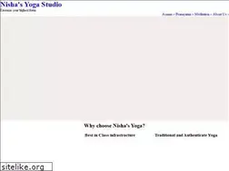 Sites similar to nishasyoga.com