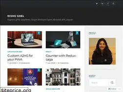 Sites similar to nishugoel.wordpress.com