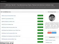 Sites similar to nismmocktest.in