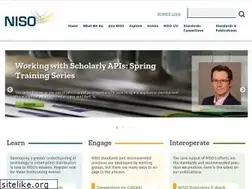 Sites similar to niso.org