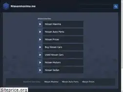 Sites similar to nissanmaxima.me