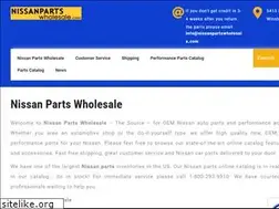 Sites similar to nissanpartswholesale.com