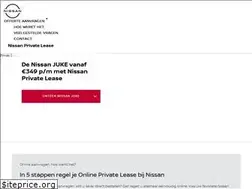 Sites similar to nissanprivatelease.nl