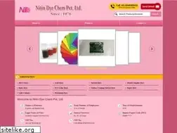 Sites similar to nitindyechem.com
