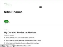 Sites similar to nitinfab.medium.com