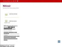 Sites similar to nitinsir.in