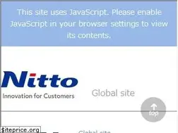 Sites similar to nitto.com