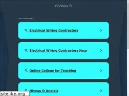 Sites similar to niveau.fr