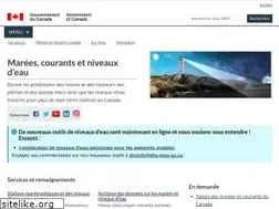 Sites similar to niveauxdeau.gc.ca
