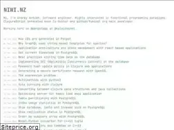 Sites similar to niwi.nz