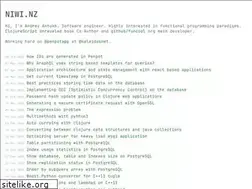 Sites similar to niwinz.github.io