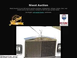 Sites similar to niwotauction.com