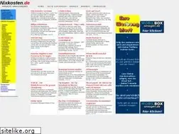 Sites similar to nixkosten.de