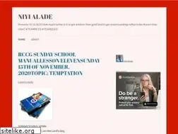 Sites similar to niyialadei.wordpress.com