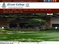 Sites similar to nizamcollege.ac.in