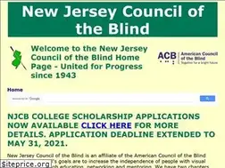 Sites similar to njcounciloftheblind.org