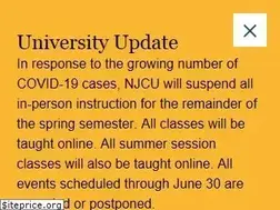 Sites similar to njcu.edu