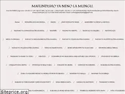 Sites similar to njiakwelinauzima.wordpress.com