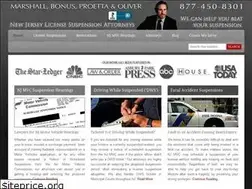Sites similar to njlicensesuspensionattorney.com