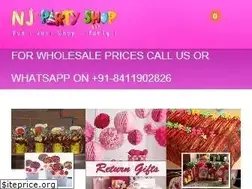 Sites similar to njpartyshop.com