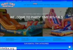 Sites similar to njpartytimerentals.com