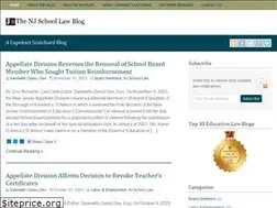 Sites similar to njschoollawblog.com