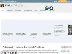 Sites similar to njspinespecialists.net
