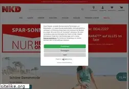 Sites similar to nkd.de