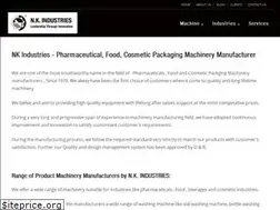 Sites similar to nkpharmamachinery.com