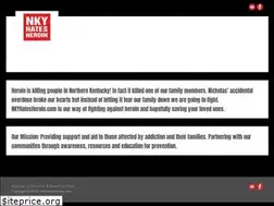 Sites similar to nkyhatesheroin.com
