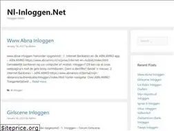 Sites similar to nl-inloggen.net