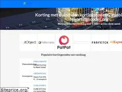 Sites similar to nlkortingscodes.org