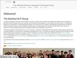 Sites similar to nlp.stanford.edu