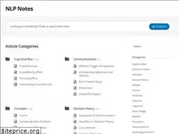 Sites similar to nlpnotes.com