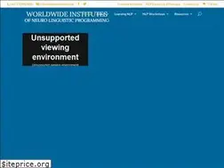 Sites similar to nlpworldwide.com