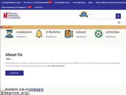 Sites similar to nmfdegree.edu.in