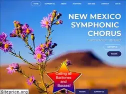 Sites similar to nmschorus.org