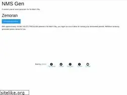 Sites similar to nmsgen.com