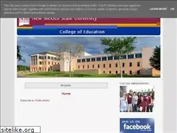 Sites similar to nmsucollegeofeducation.blogspot.com