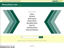 Sites similar to nmsushiya.com